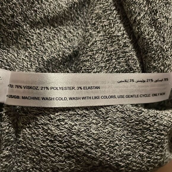 Amazon Essentials Grey Women Long Sleeve wrap Top/Sweater - Picture 3 of 4